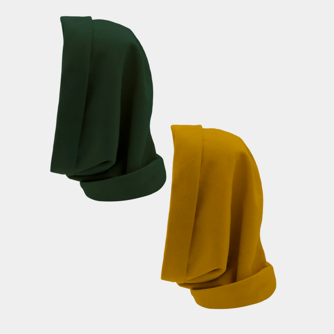 Hairbrella Satin Lined, Waterproof Infinity Rain Scarf - Bundle (2) - Image 54