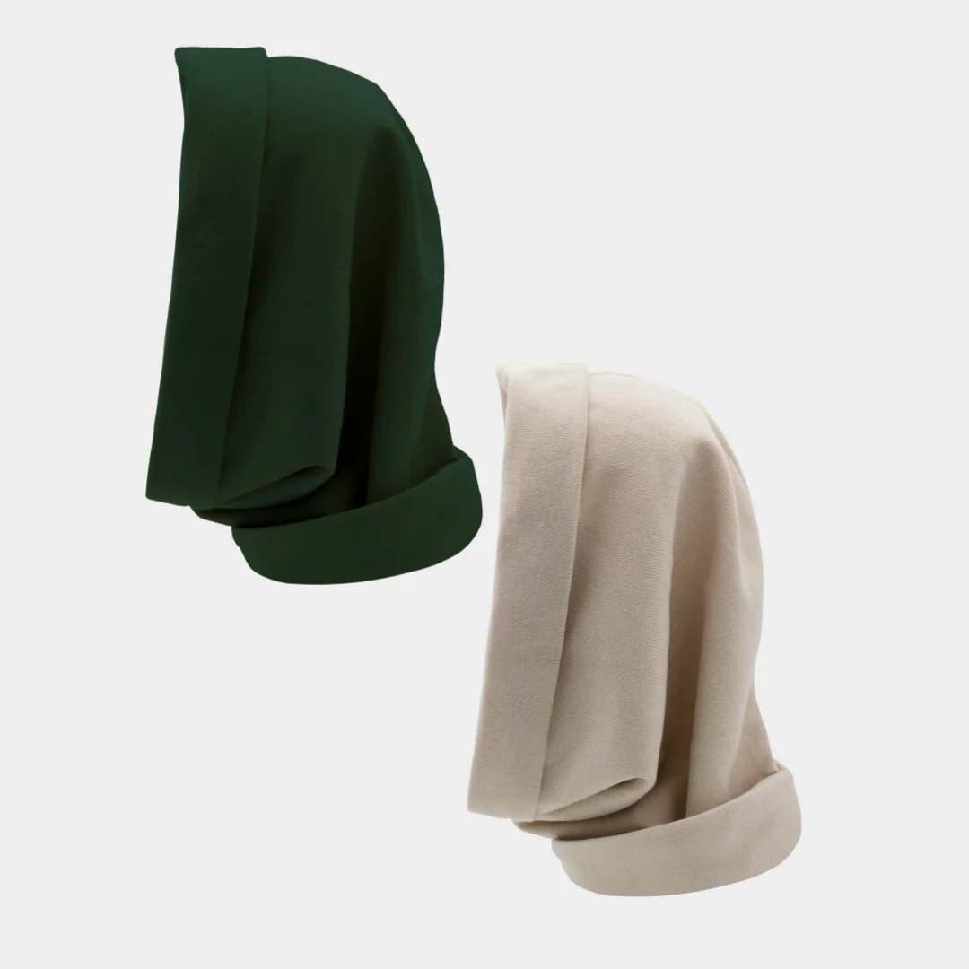 Hairbrella Satin Lined, Waterproof Infinity Rain Scarf - Bundle (2) - Image 56