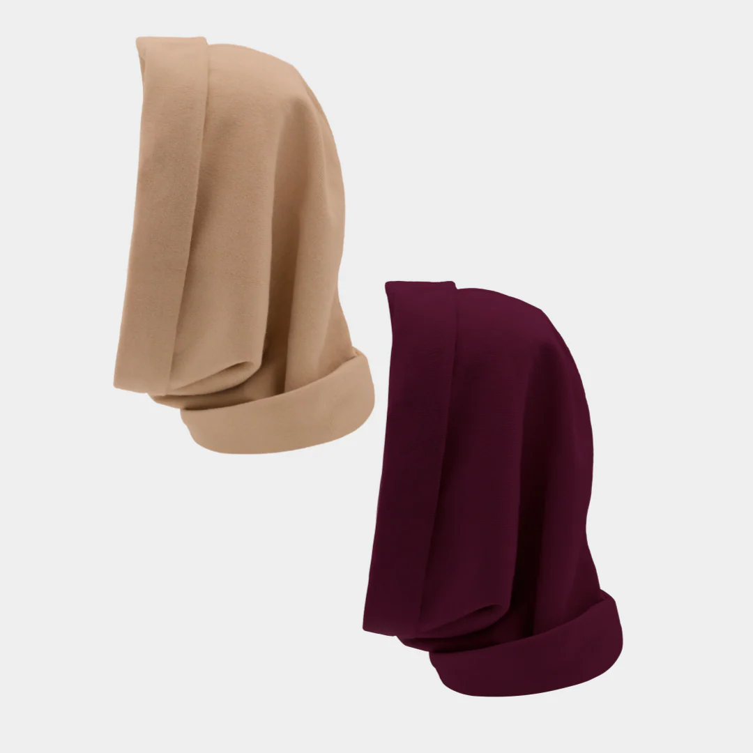 Hairbrella Satin Lined, Waterproof Infinity Rain Scarf - Bundle (2) - Image 60