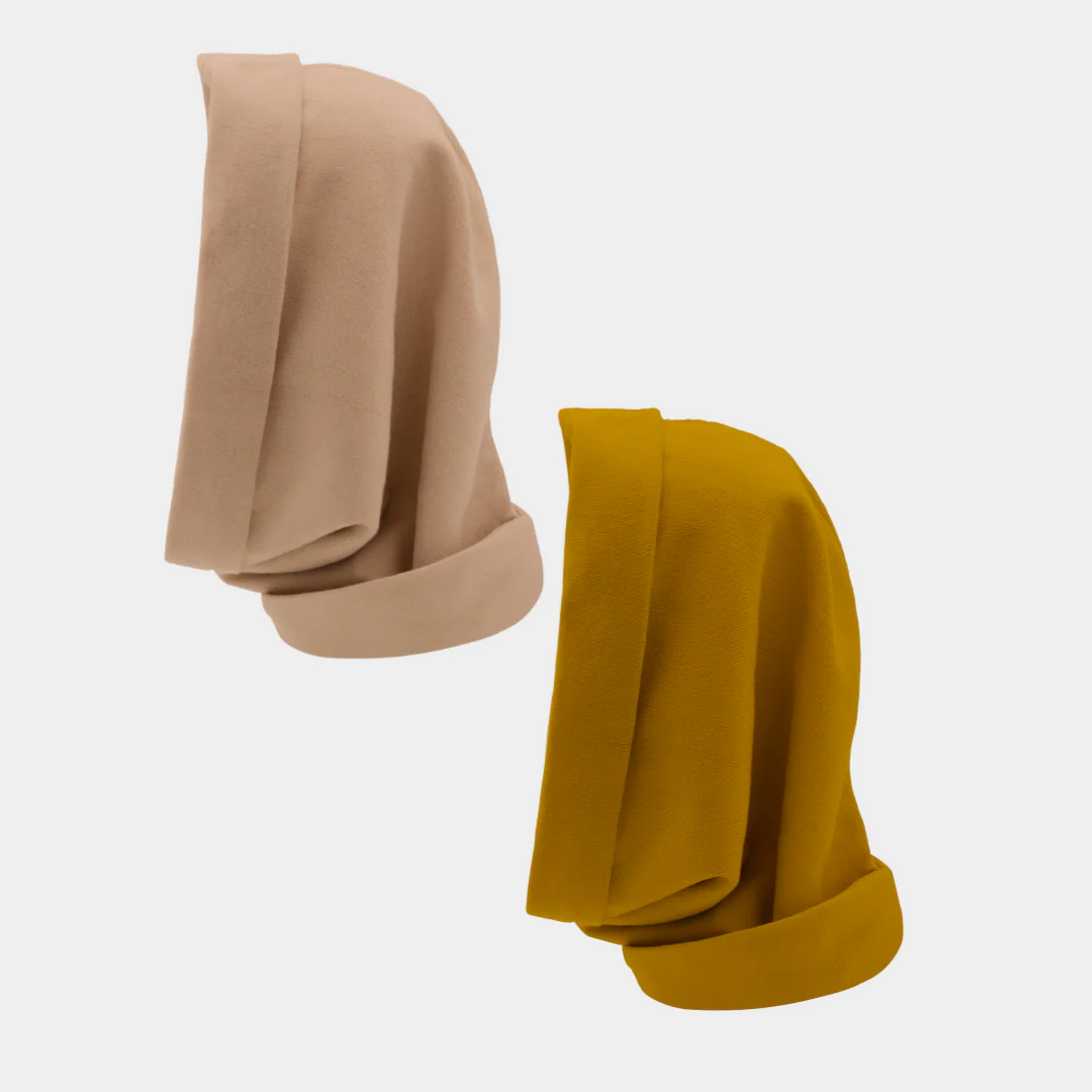 Hairbrella Satin Lined, Waterproof Infinity Rain Scarf - Bundle (2) - Image 62
