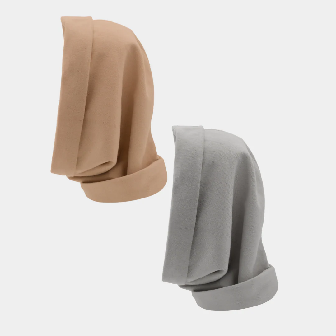 Hairbrella Satin Lined, Waterproof Infinity Rain Scarf - Bundle (2) - Image 63