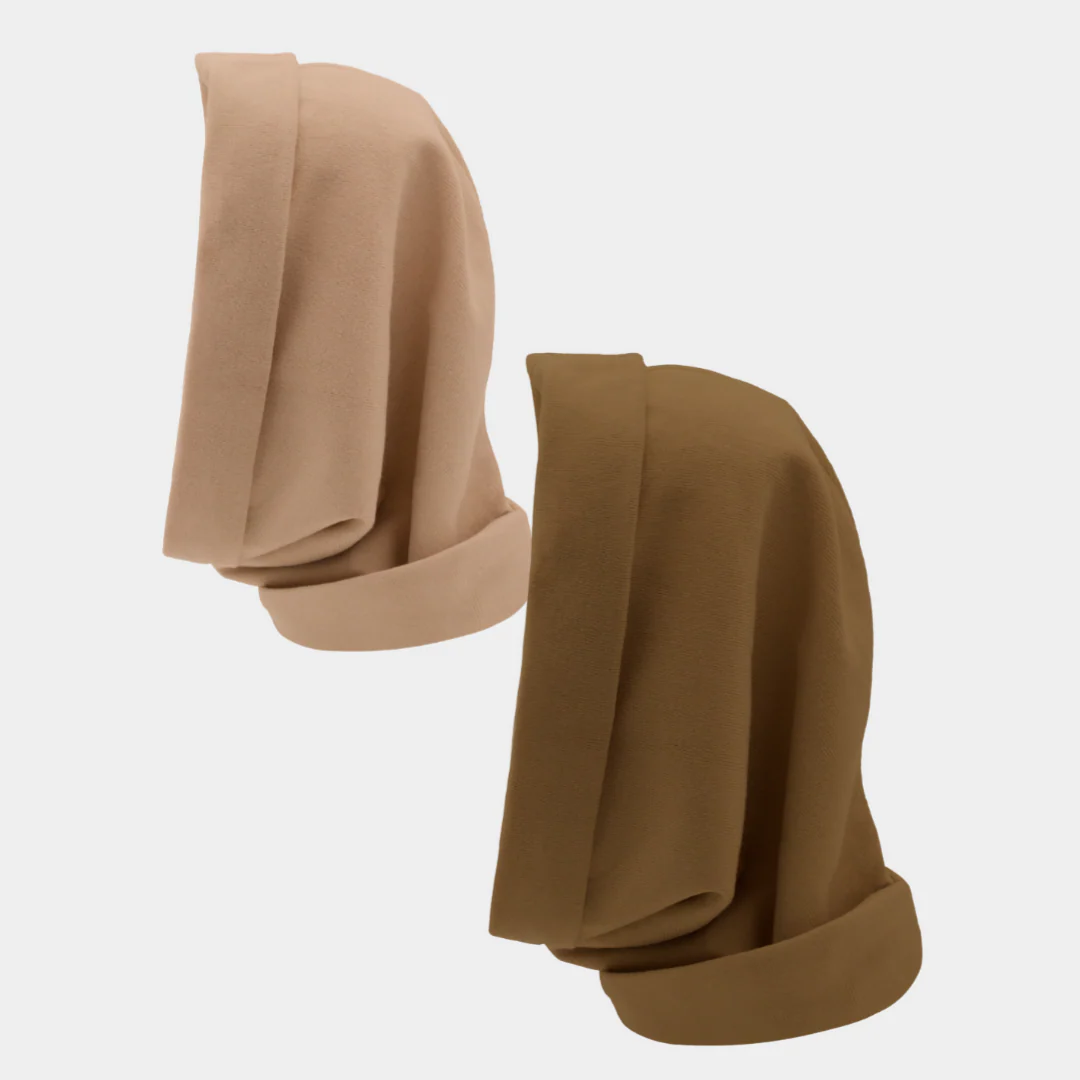 Hairbrella Satin Lined, Waterproof Infinity Rain Scarf - Bundle (2) - Image 64