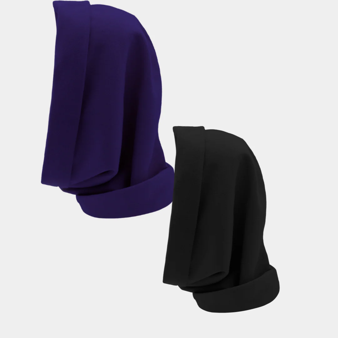 Hairbrella Satin Lined, Waterproof Infinity Rain Scarf - Bundle (2) - Image 67