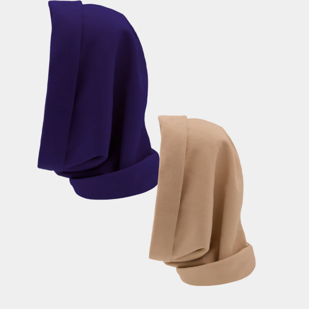 Hairbrella Satin Lined, Waterproof Infinity Rain Scarf - Bundle (2) - Image 68