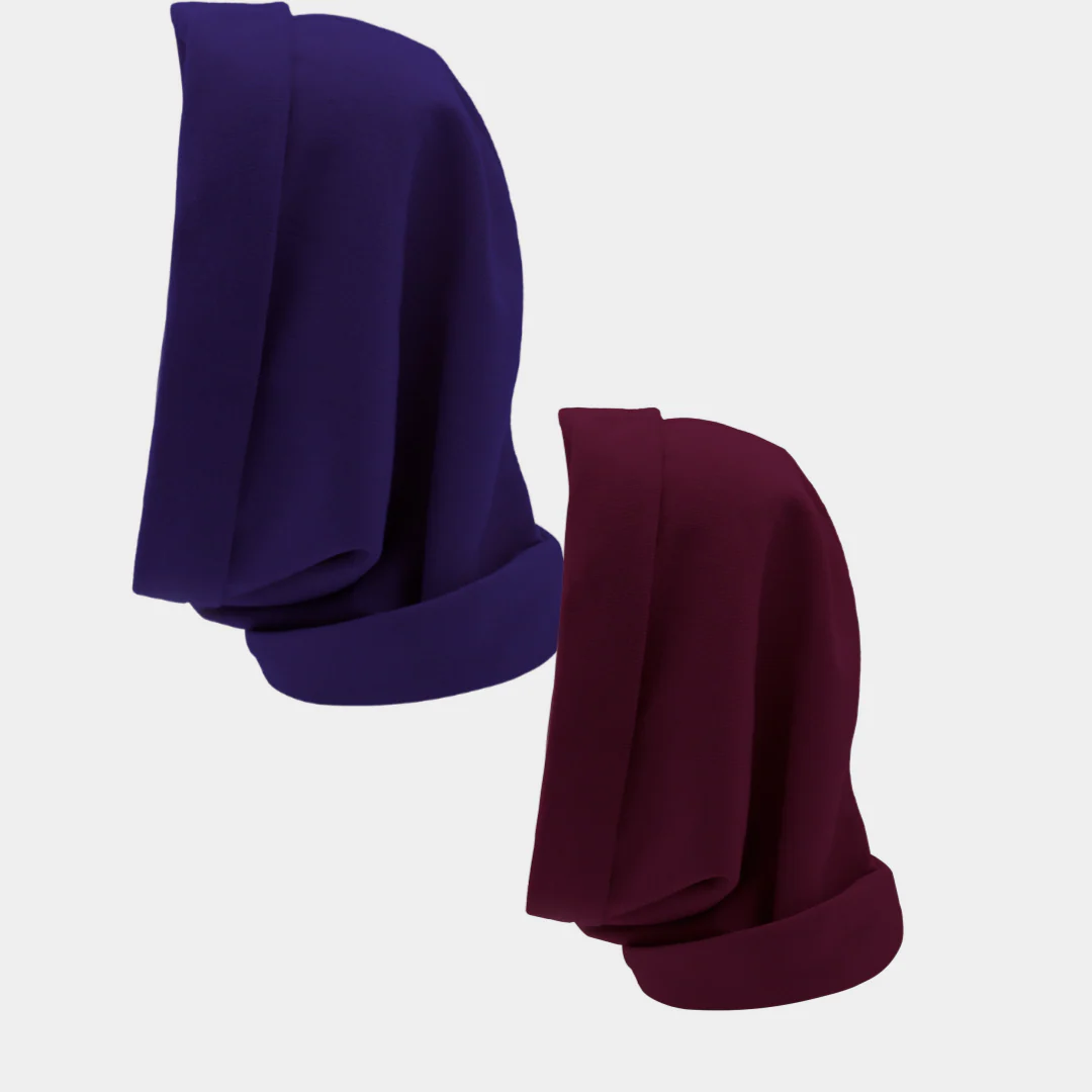 Hairbrella Satin Lined, Waterproof Infinity Rain Scarf - Bundle (2) - Image 69