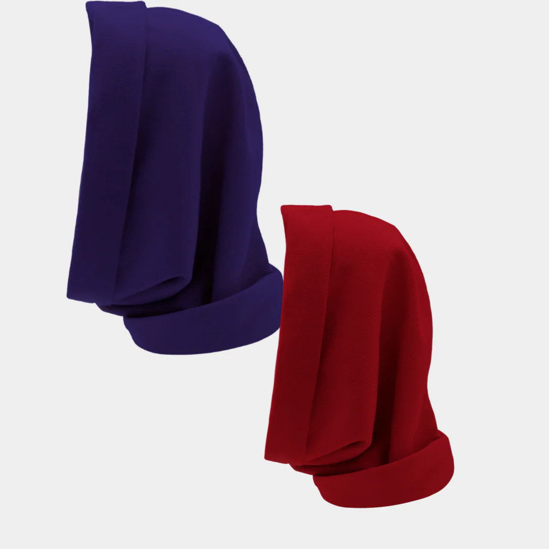 Hairbrella Satin Lined, Waterproof Infinity Rain Scarf - Bundle (2) - Image 70