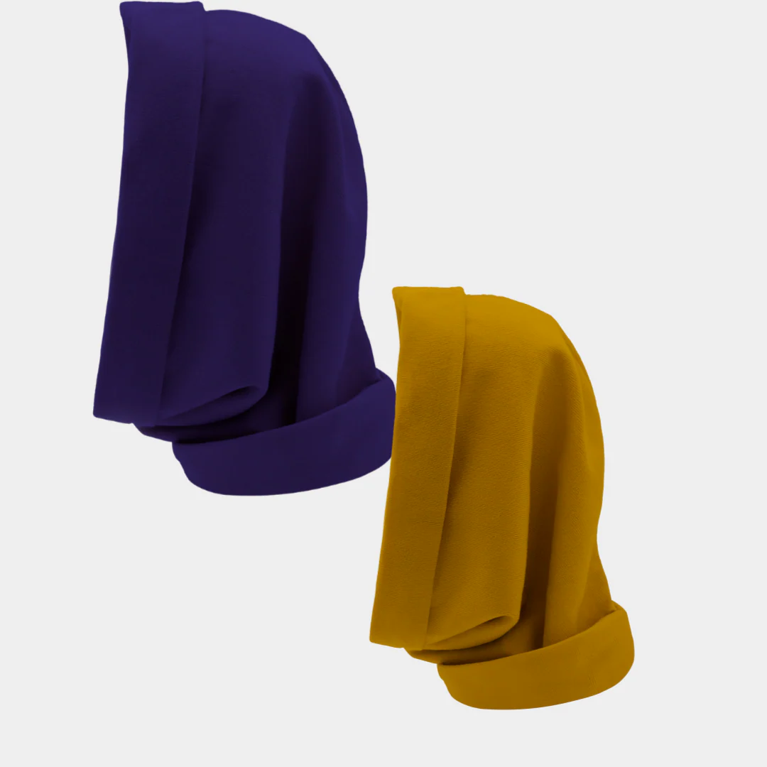 Hairbrella Satin Lined, Waterproof Infinity Rain Scarf - Bundle (2) - Image 72