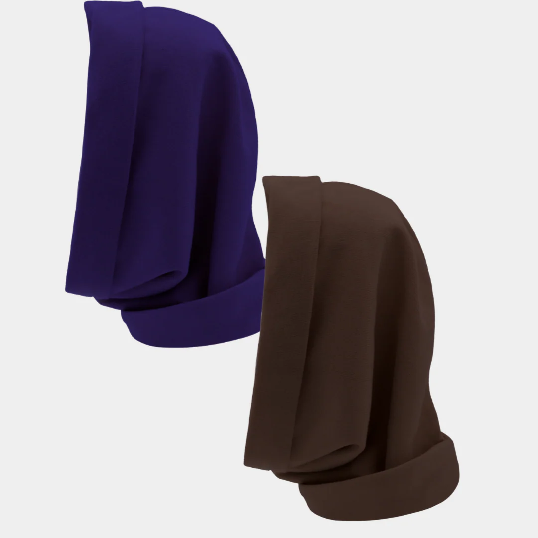 Hairbrella Satin Lined, Waterproof Infinity Rain Scarf - Bundle (2) - Image 74