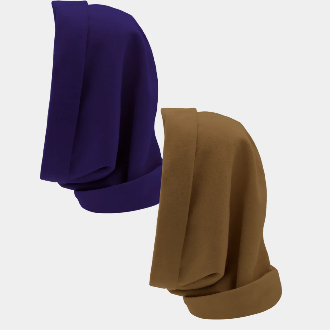 Hairbrella Satin Lined, Waterproof Infinity Rain Scarf - Bundle (2) - Image 75