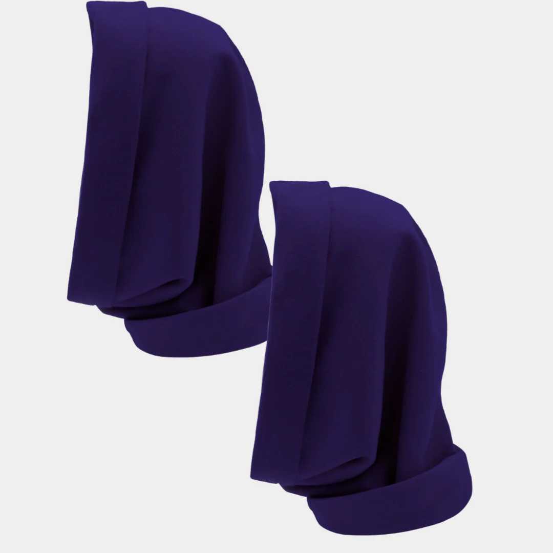 Hairbrella Satin Lined, Waterproof Infinity Rain Scarf - Bundle (2) - Image 76