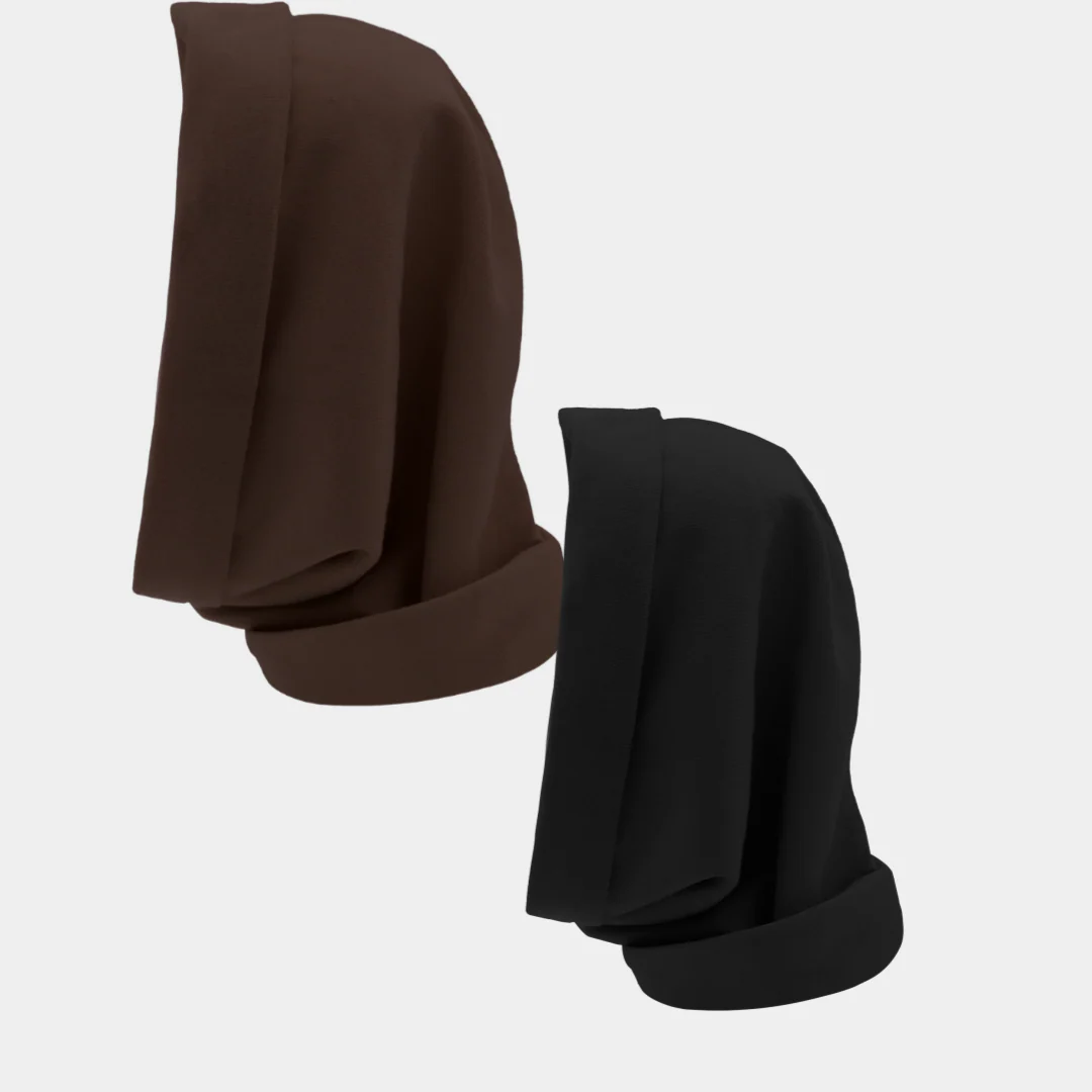 Hairbrella Satin Lined, Waterproof Infinity Rain Scarf - Bundle (2) - Image 77