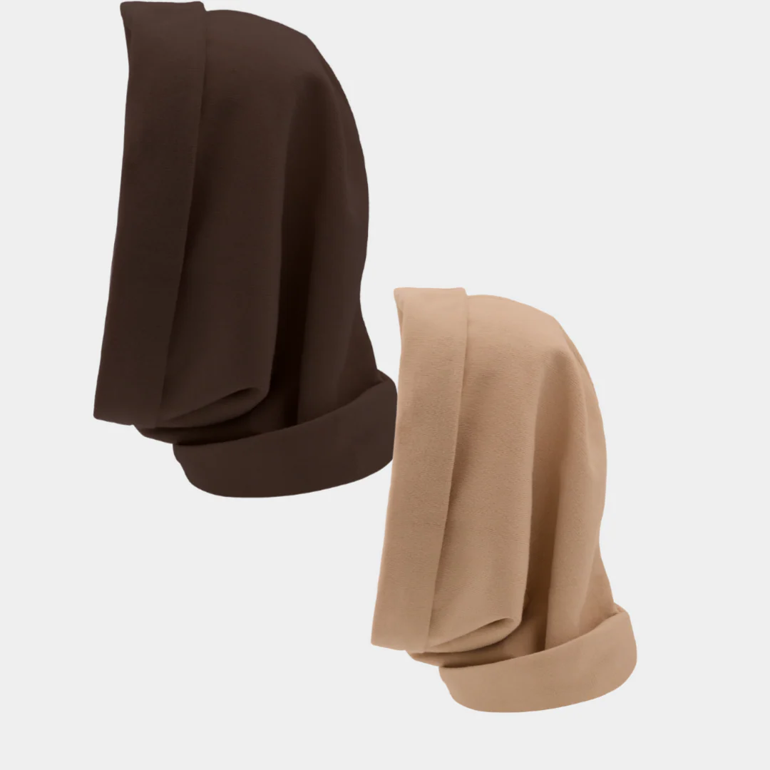 Hairbrella Satin Lined, Waterproof Infinity Rain Scarf - Bundle (2) - Image 78