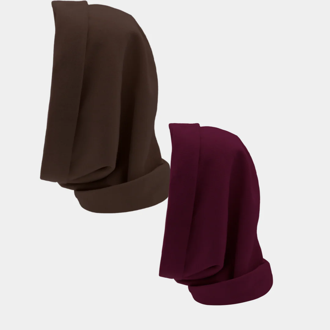 Hairbrella Satin Lined, Waterproof Infinity Rain Scarf - Bundle (2) - Image 79