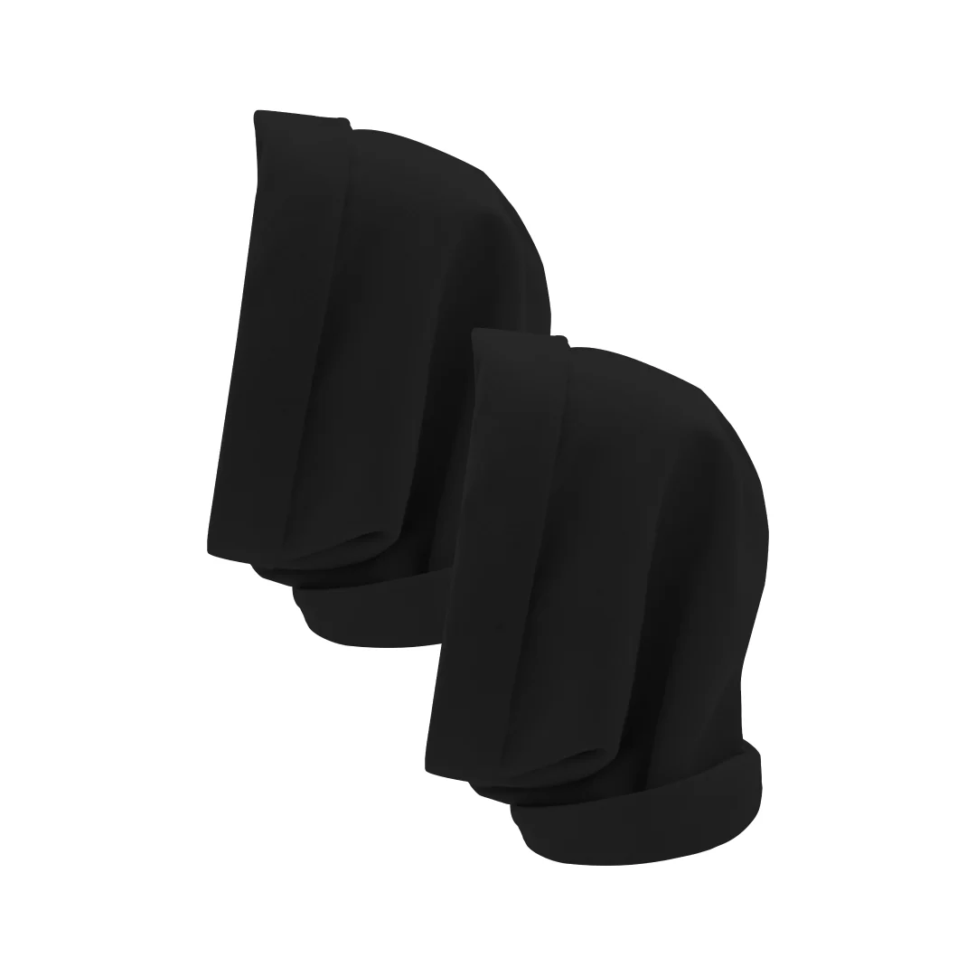 Hairbrella Satin Lined, Waterproof Infinity Rain Scarf - Bundle (2) - Image 8