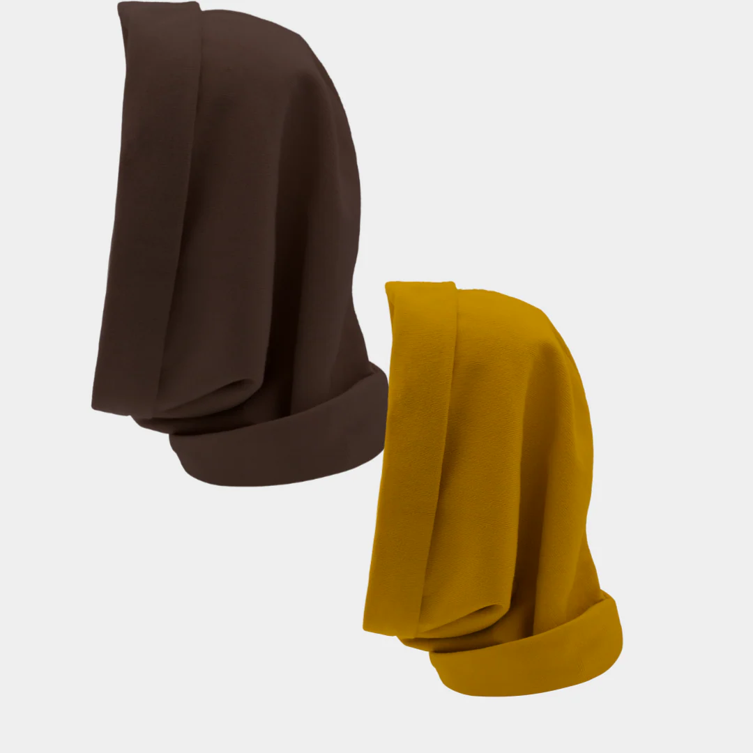 Hairbrella Satin Lined, Waterproof Infinity Rain Scarf - Bundle (2) - Image 82