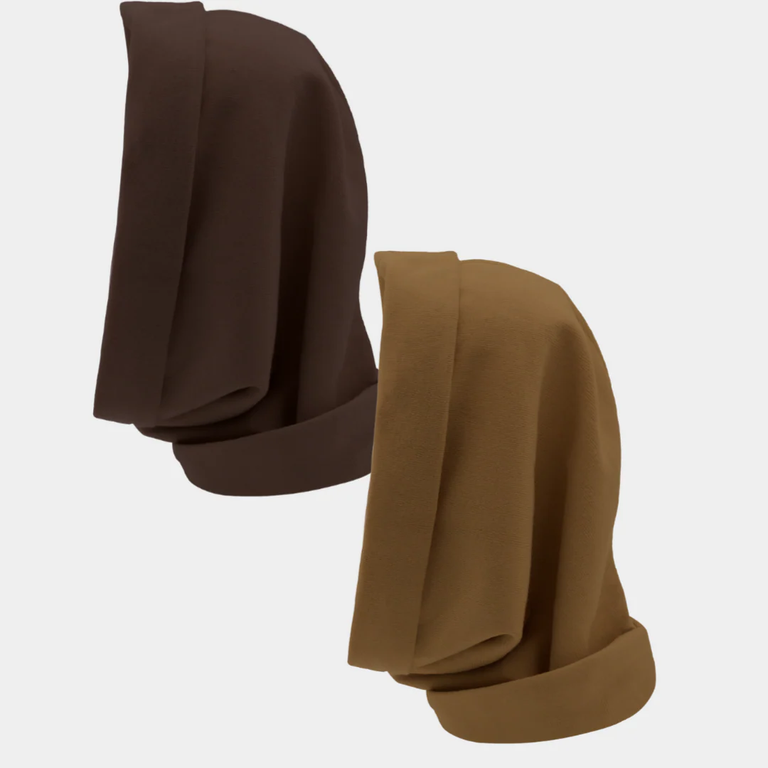 Hairbrella Satin Lined, Waterproof Infinity Rain Scarf - Bundle (2) - Image 84