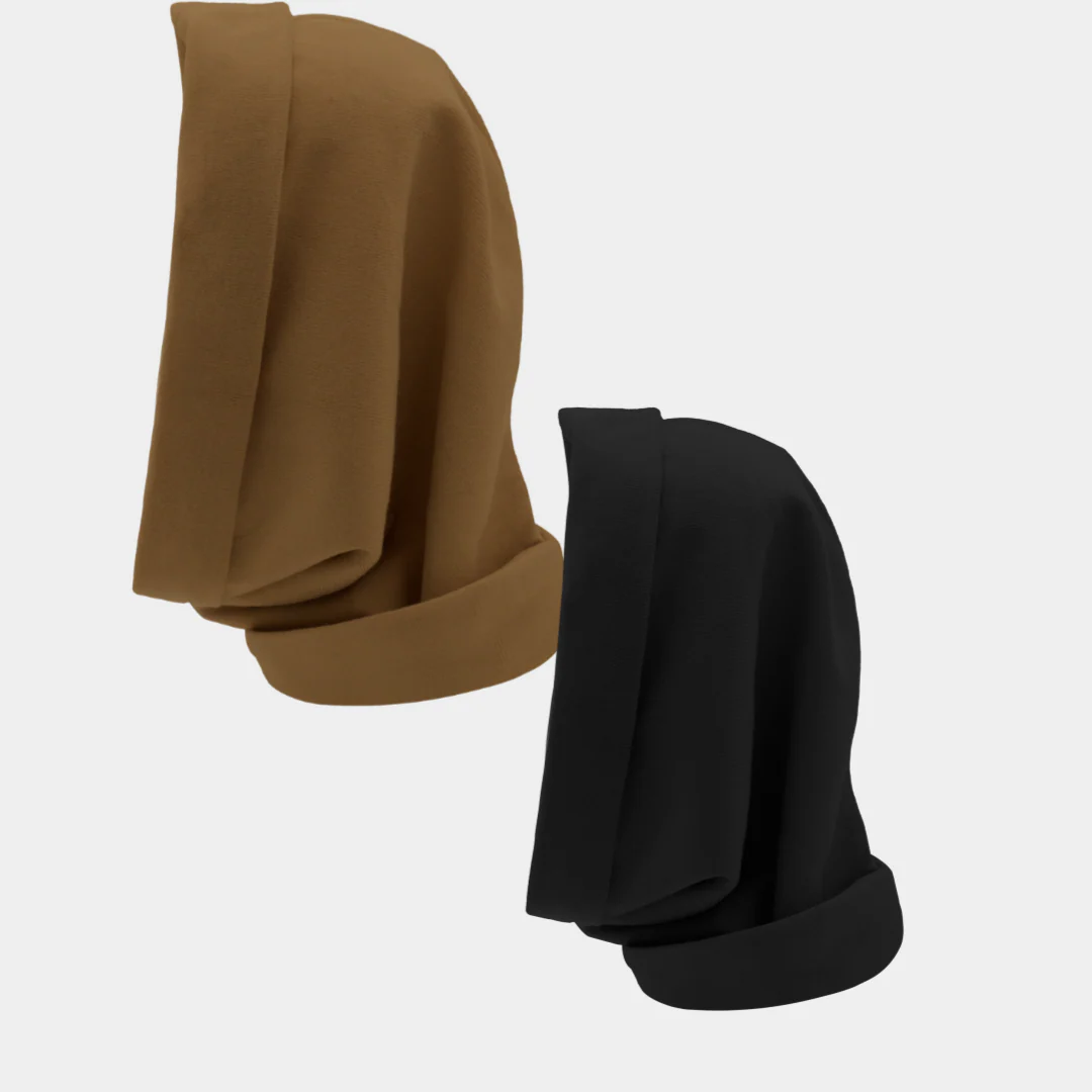 Hairbrella Satin Lined, Waterproof Infinity Rain Scarf - Bundle (2) - Image 87