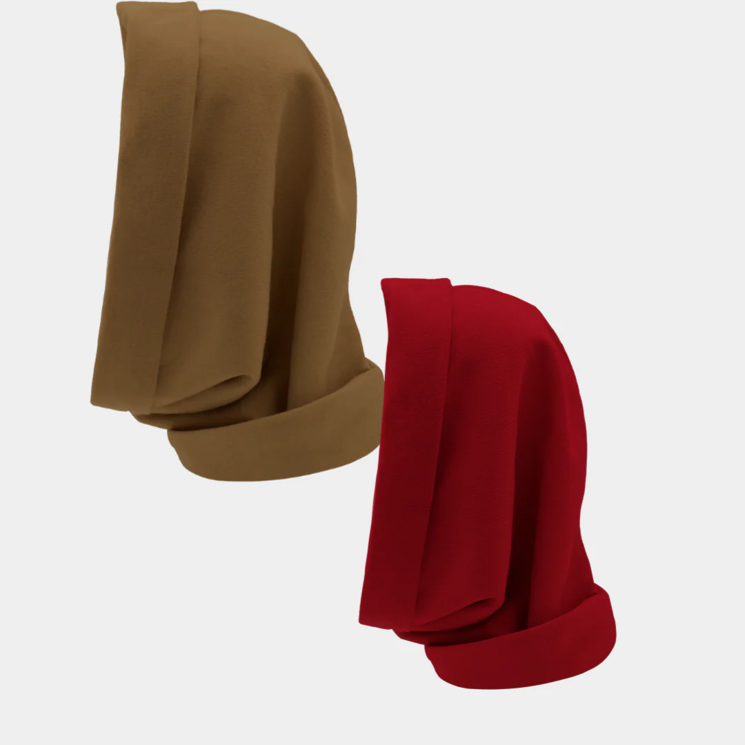 Hairbrella Satin Lined, Waterproof Infinity Rain Scarf - Bundle (2) - Image 90