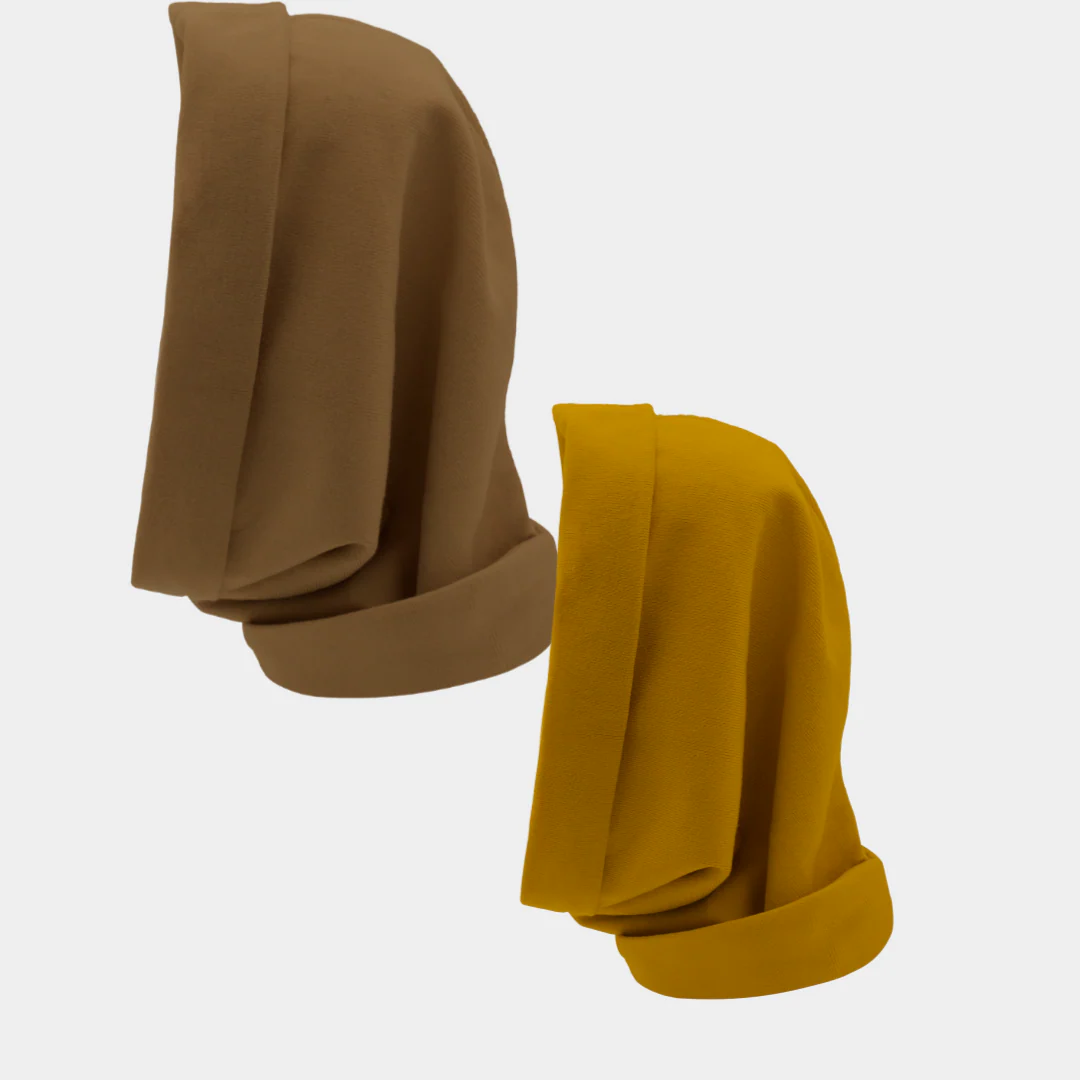 Hairbrella Satin Lined, Waterproof Infinity Rain Scarf - Bundle (2) - Image 92