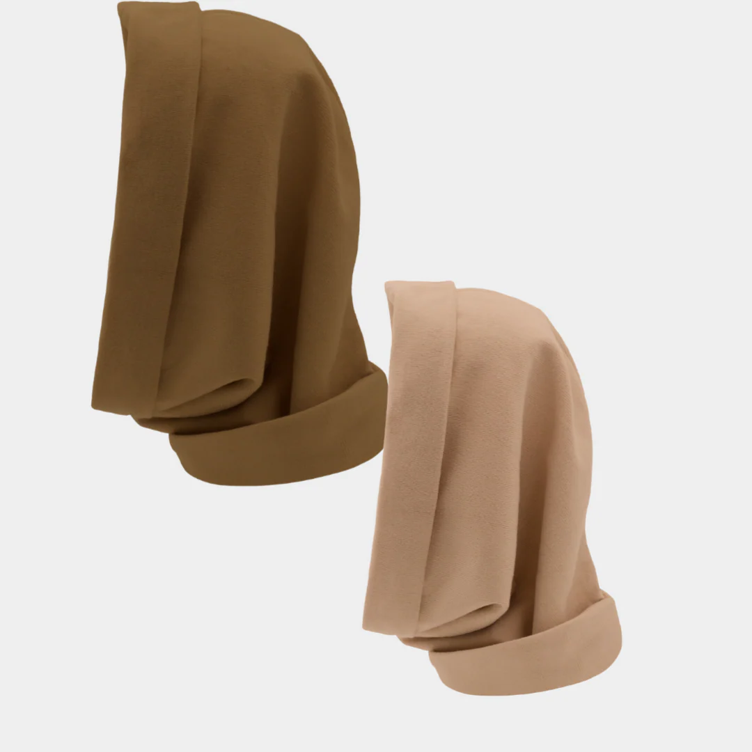 Hairbrella Satin Lined, Waterproof Infinity Rain Scarf - Bundle (2) - Image 95