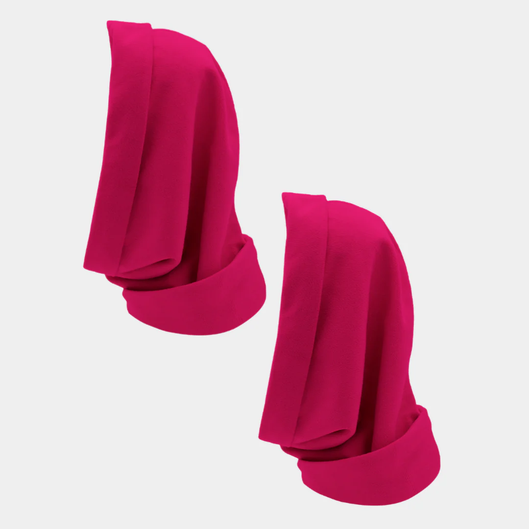 Hairbrella Satin Lined, Waterproof Infinity Rain Scarf - Bundle (2) - Image 96