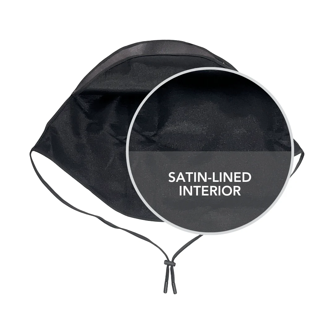 Hairbrella Satin- Lined, Waterproof, Rain Bonnét Bundle (2) - Image 2