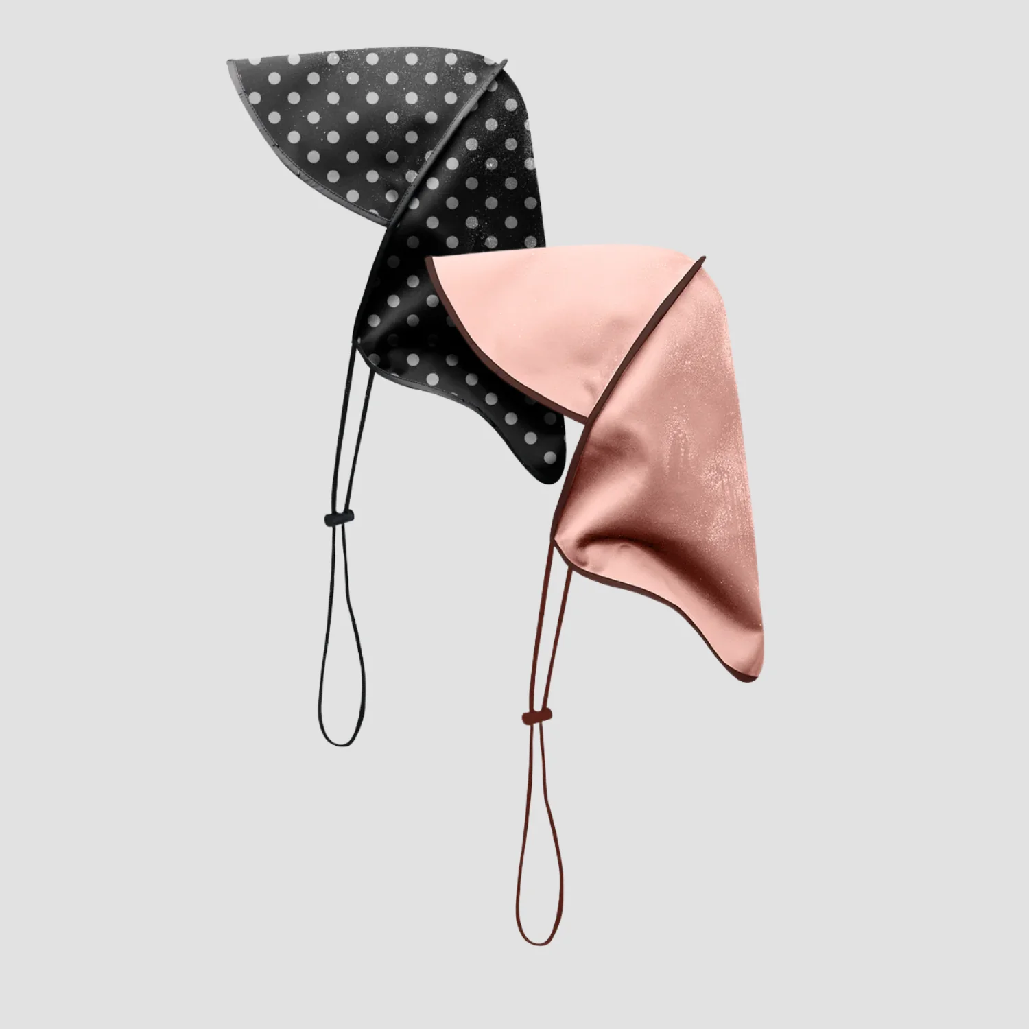 Hairbrella Satin- Lined, Waterproof, Rain Bonnét Bundle (2) - Image 23