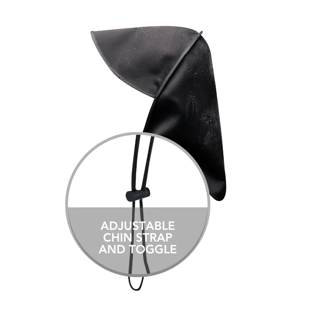 Hairbrella Satin- Lined, Waterproof, Rain Bonnét Bundle (2) - Image 3