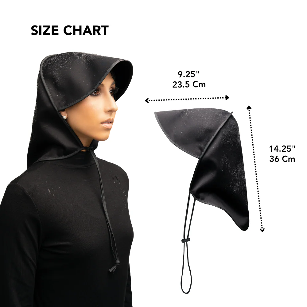 Hairbrella Satin- Lined, Waterproof, Rain Bonnét Bundle (2) - Image 6