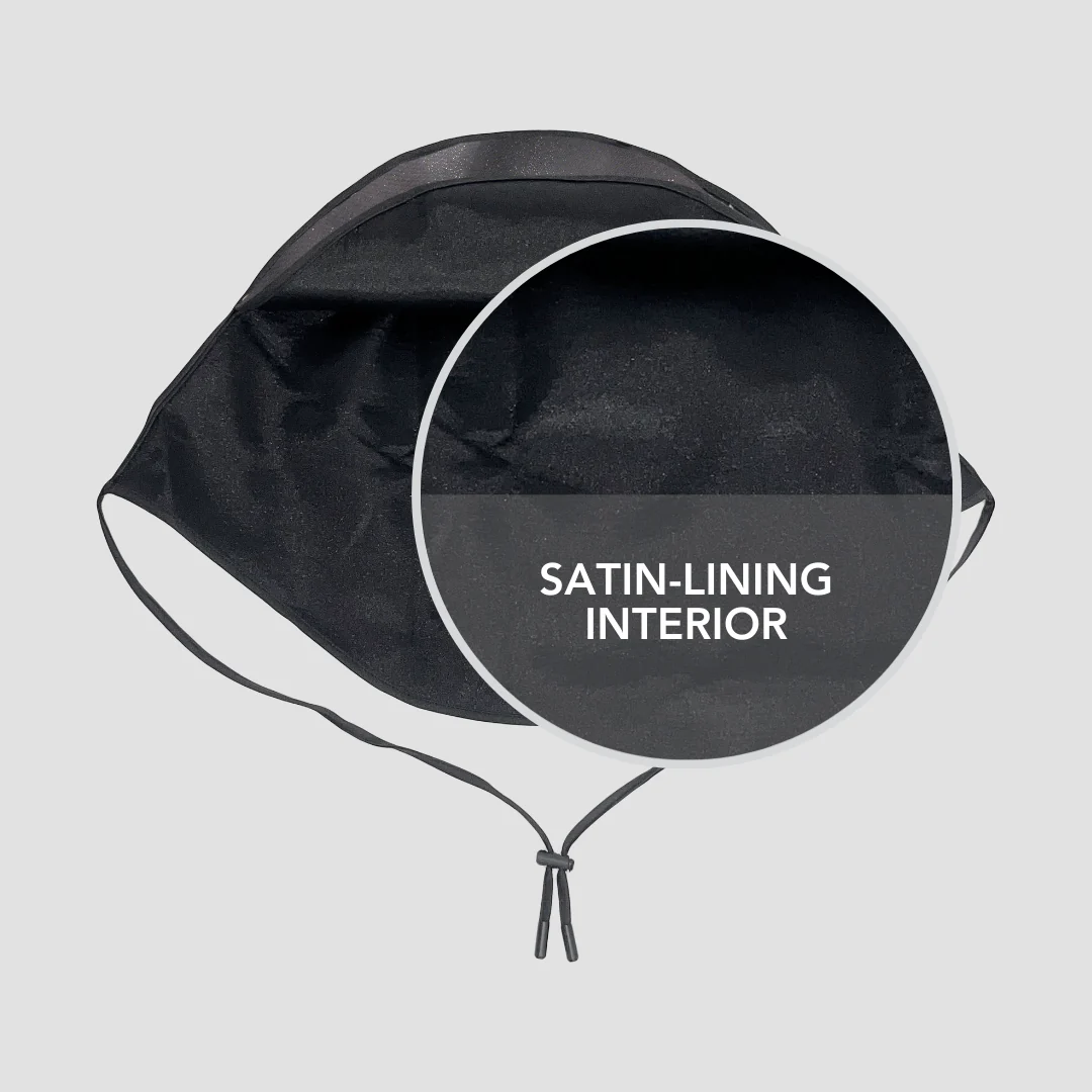Hairbrella Satin- Lined, Waterproof, Rain Bonnét - Image 3