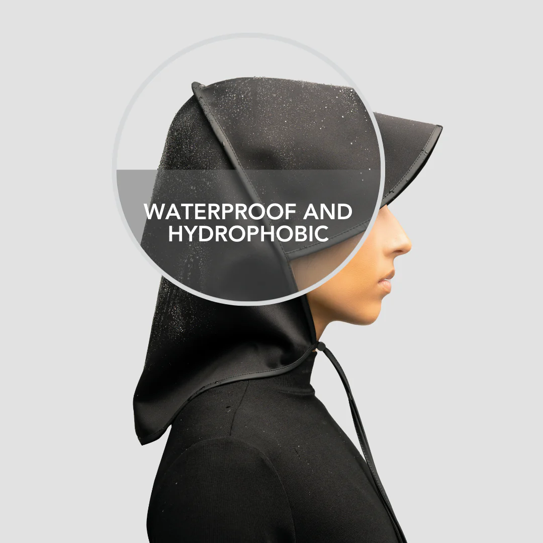 Hairbrella Satin- Lined, Waterproof, Rain Bonnét - Image 4