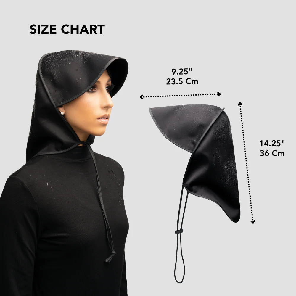 Hairbrella Satin- Lined, Waterproof, Rain Bonnét - Image 7