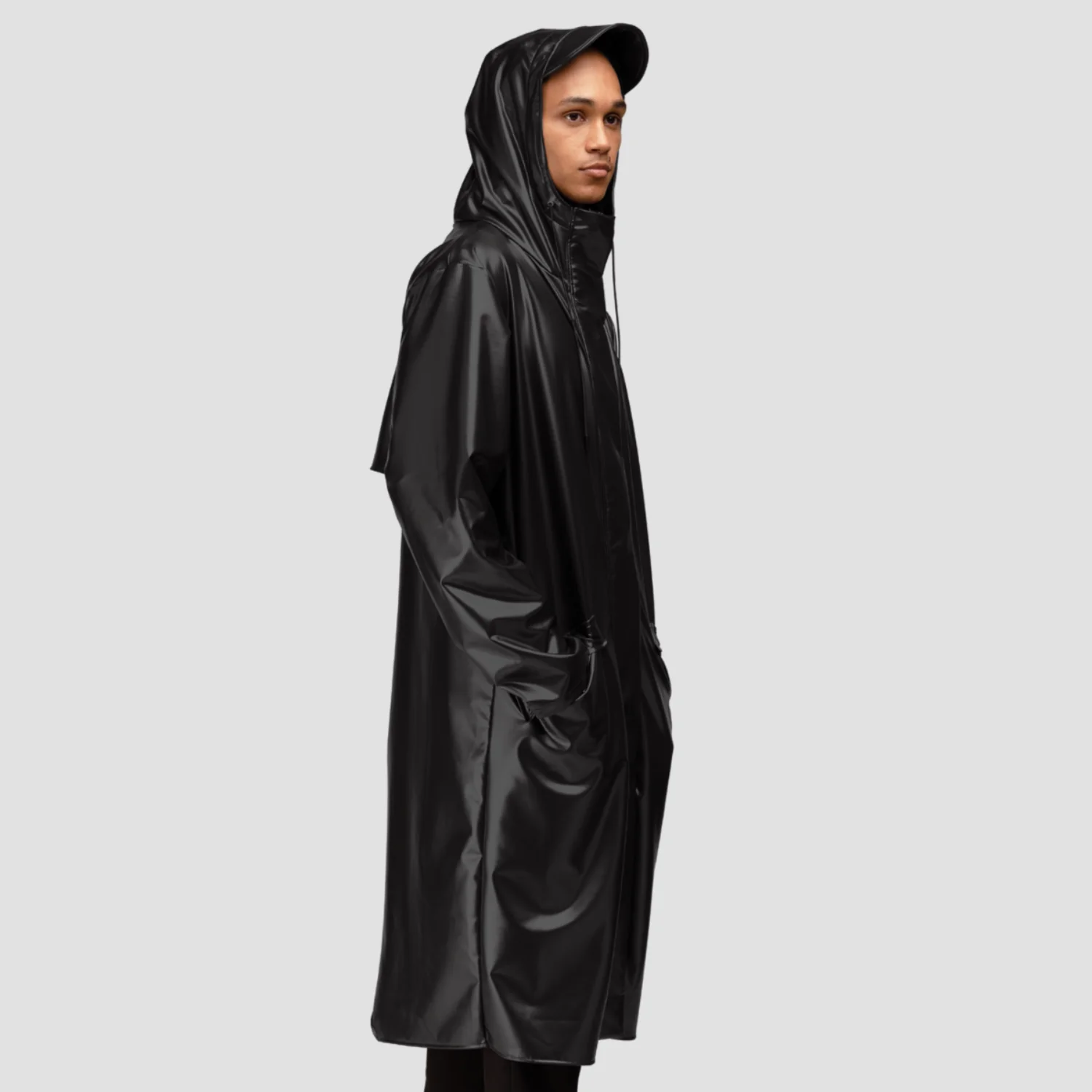 Hairbrella Satin-Lined, Waterproof Rain Jacket - Image 17