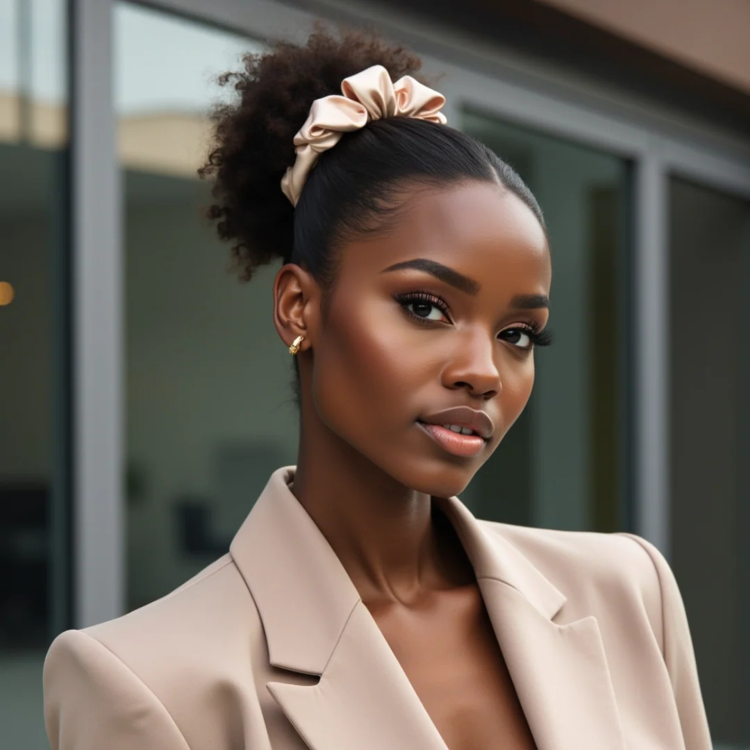 Hairbrella Satin Scrunchies Bundle (2) - Image 2