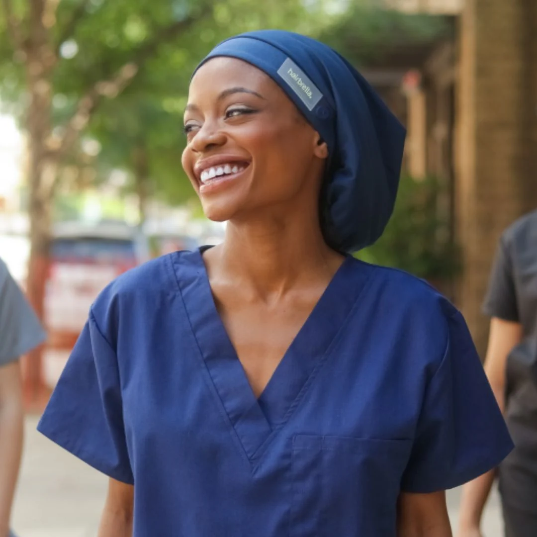 Hairbrella Scrub Cap, Satin-Lined - Image 13