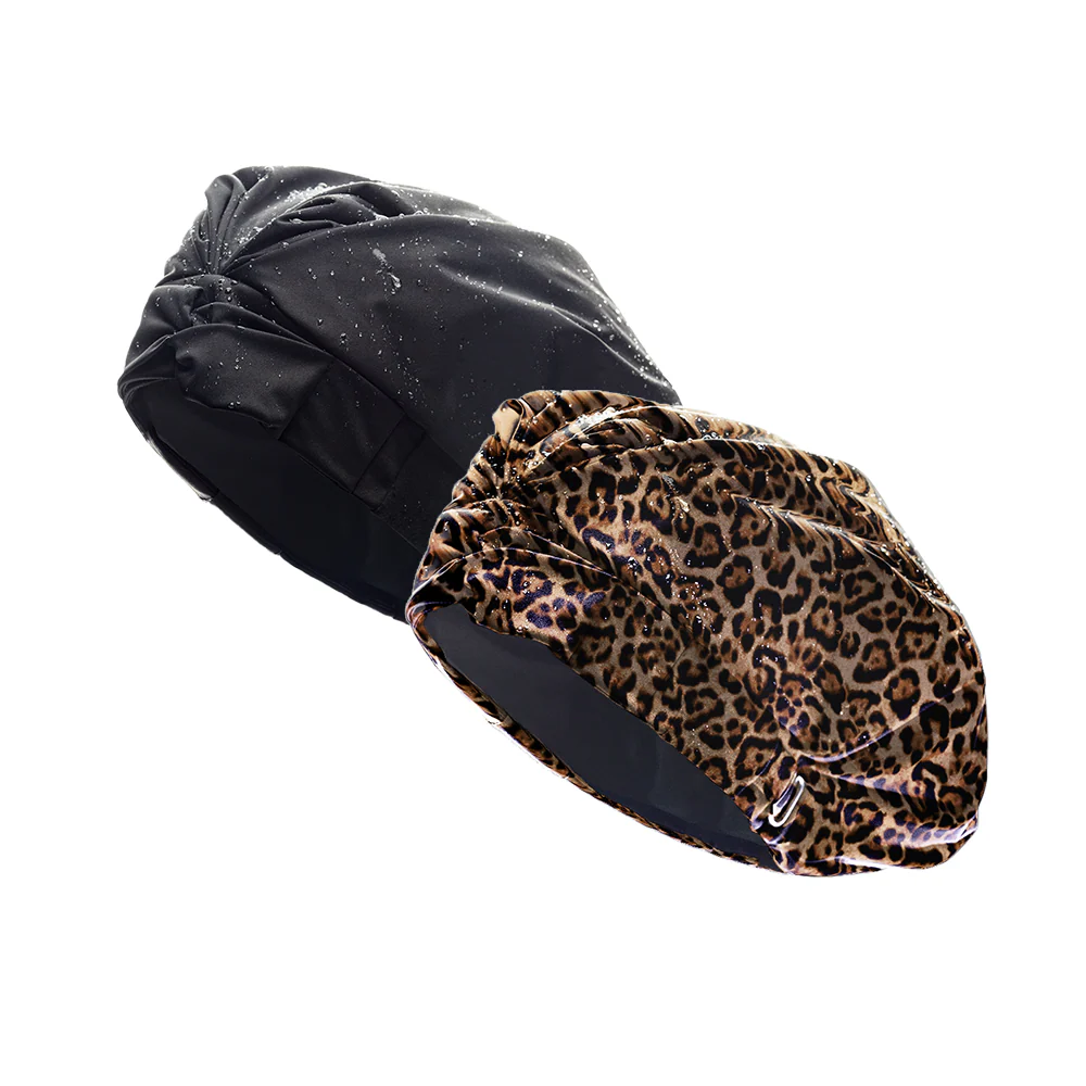 Hairbrella Satin-Lined Shower Cap - Bundle (2) - Image 12