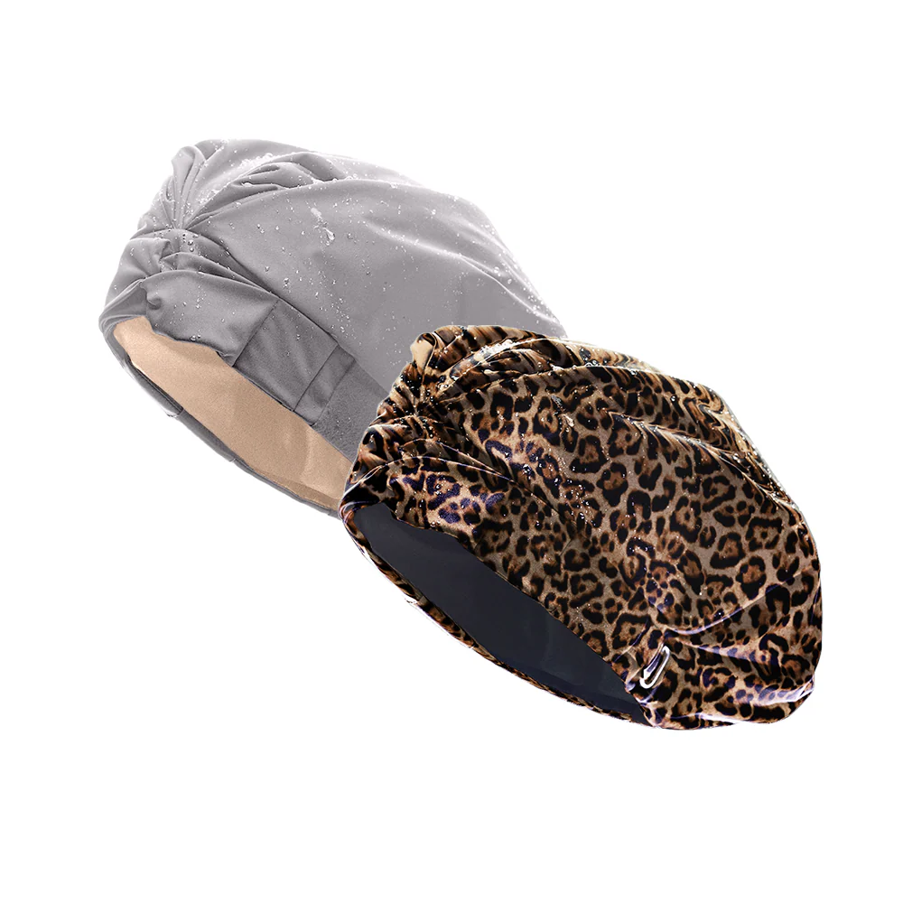 Hairbrella Satin-Lined Shower Cap - Bundle (2) - Image 13