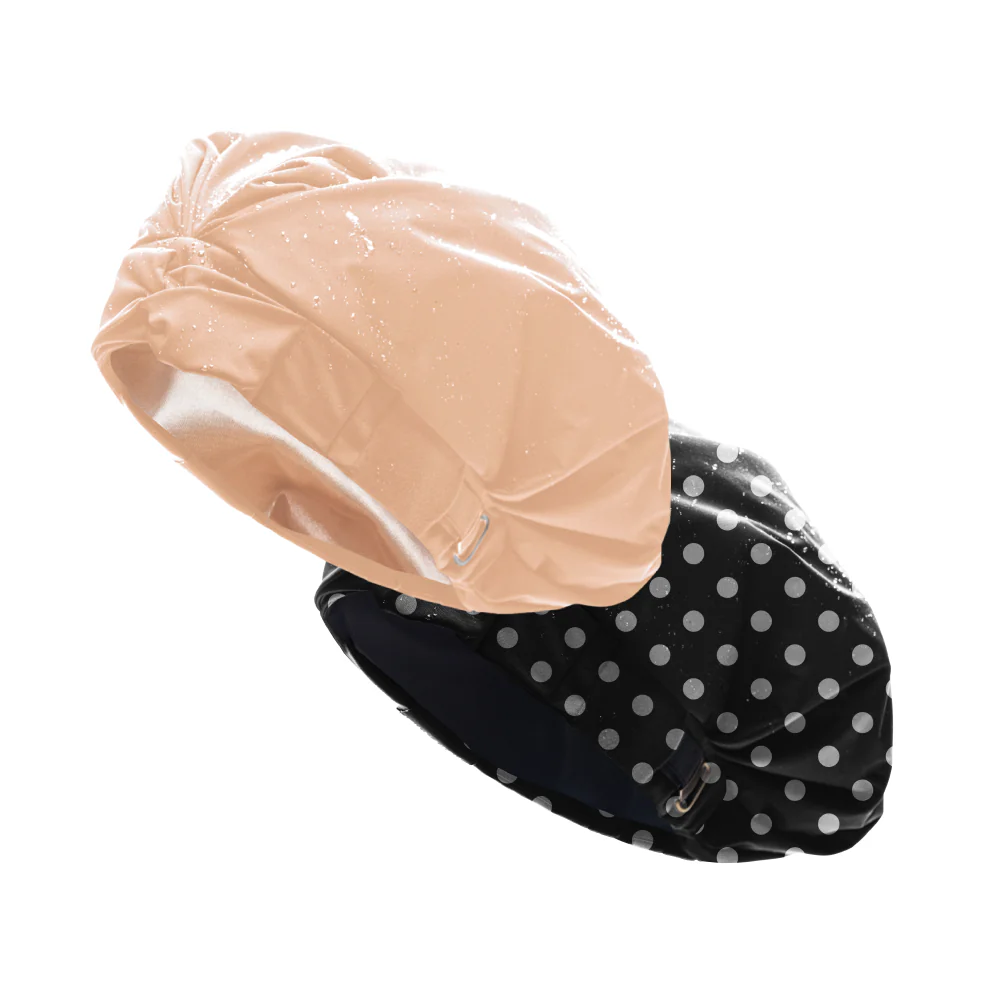 Hairbrella Satin-Lined Shower Cap - Bundle (2) - Image 19