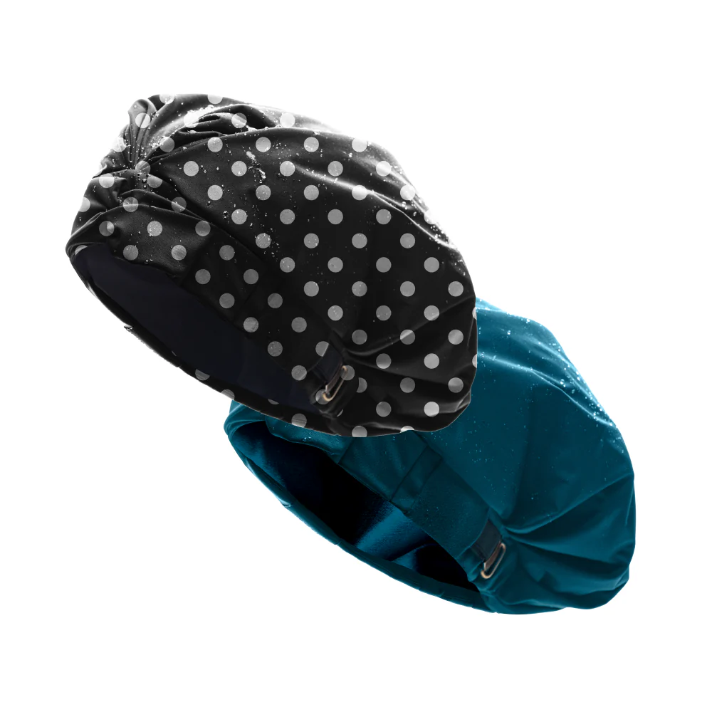 Hairbrella Satin-Lined Shower Cap - Bundle (2) - Image 20