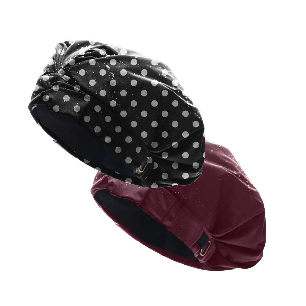 Hairbrella Satin-Lined Shower Cap - Bundle (2) - Image 21