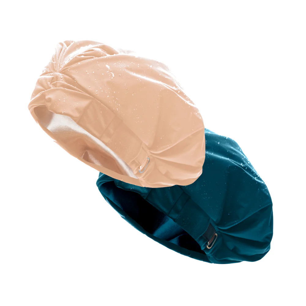 Hairbrella Satin-Lined Shower Cap - Bundle (2) - Image 23