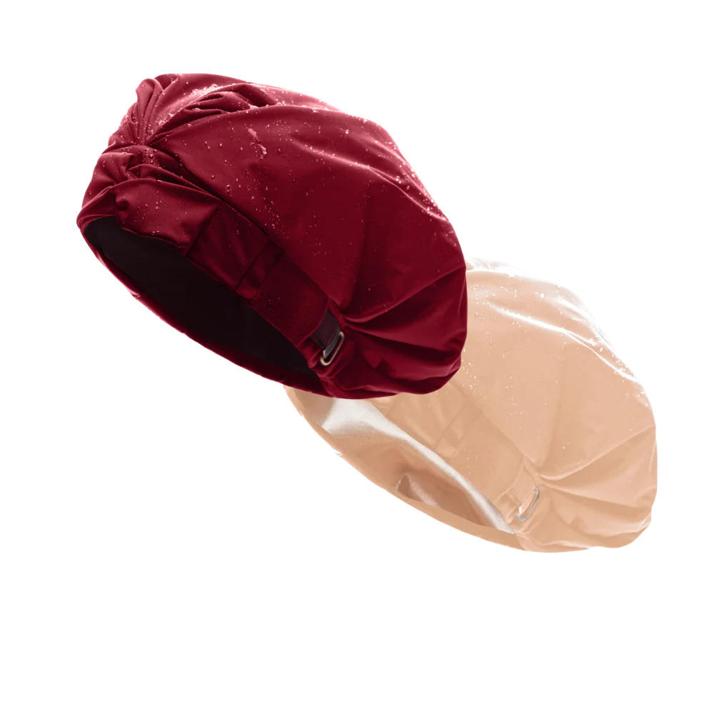 Hairbrella Satin-Lined Shower Cap - Bundle (2) - Image 33