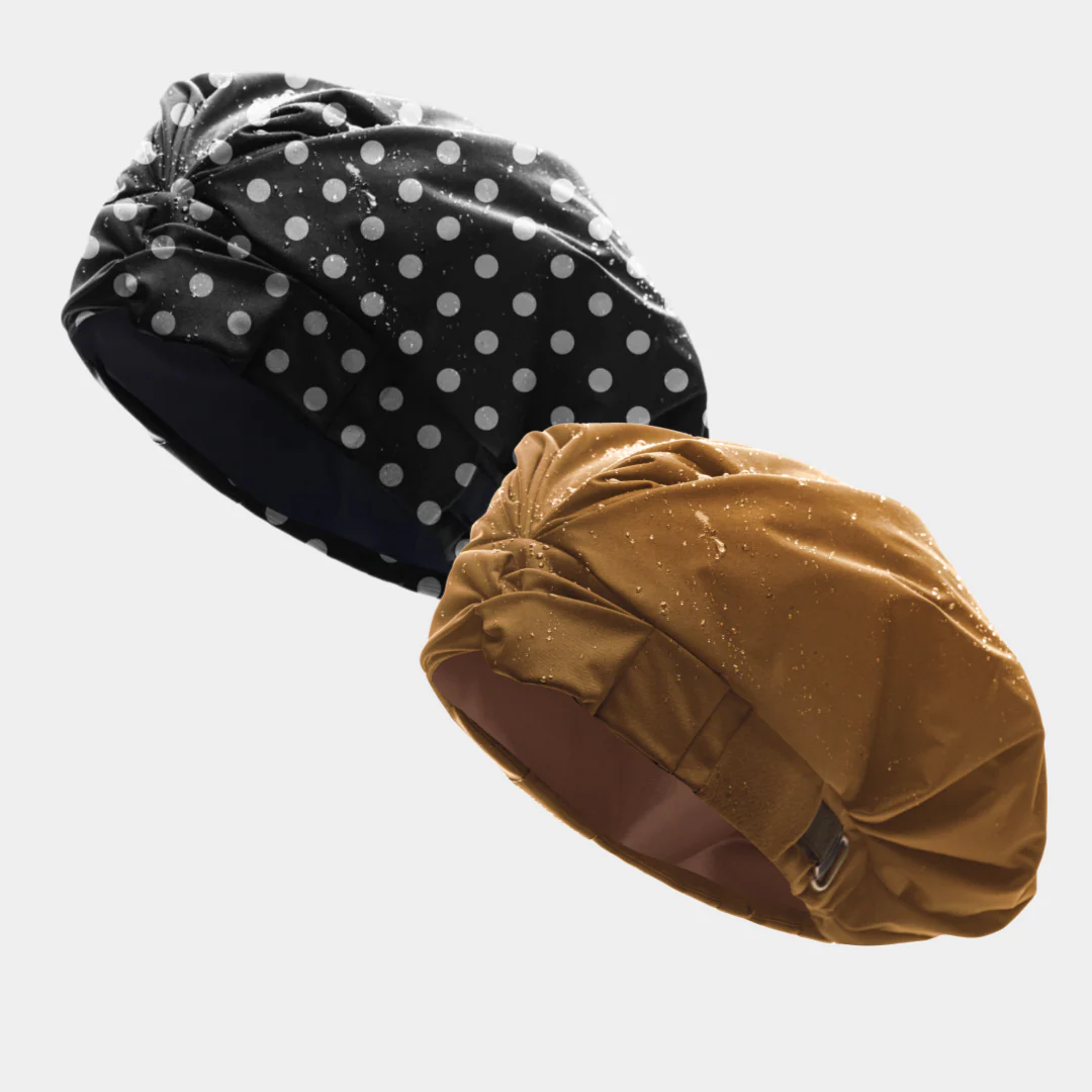 Hairbrella Satin-Lined Shower Cap - Bundle (2) - Image 46