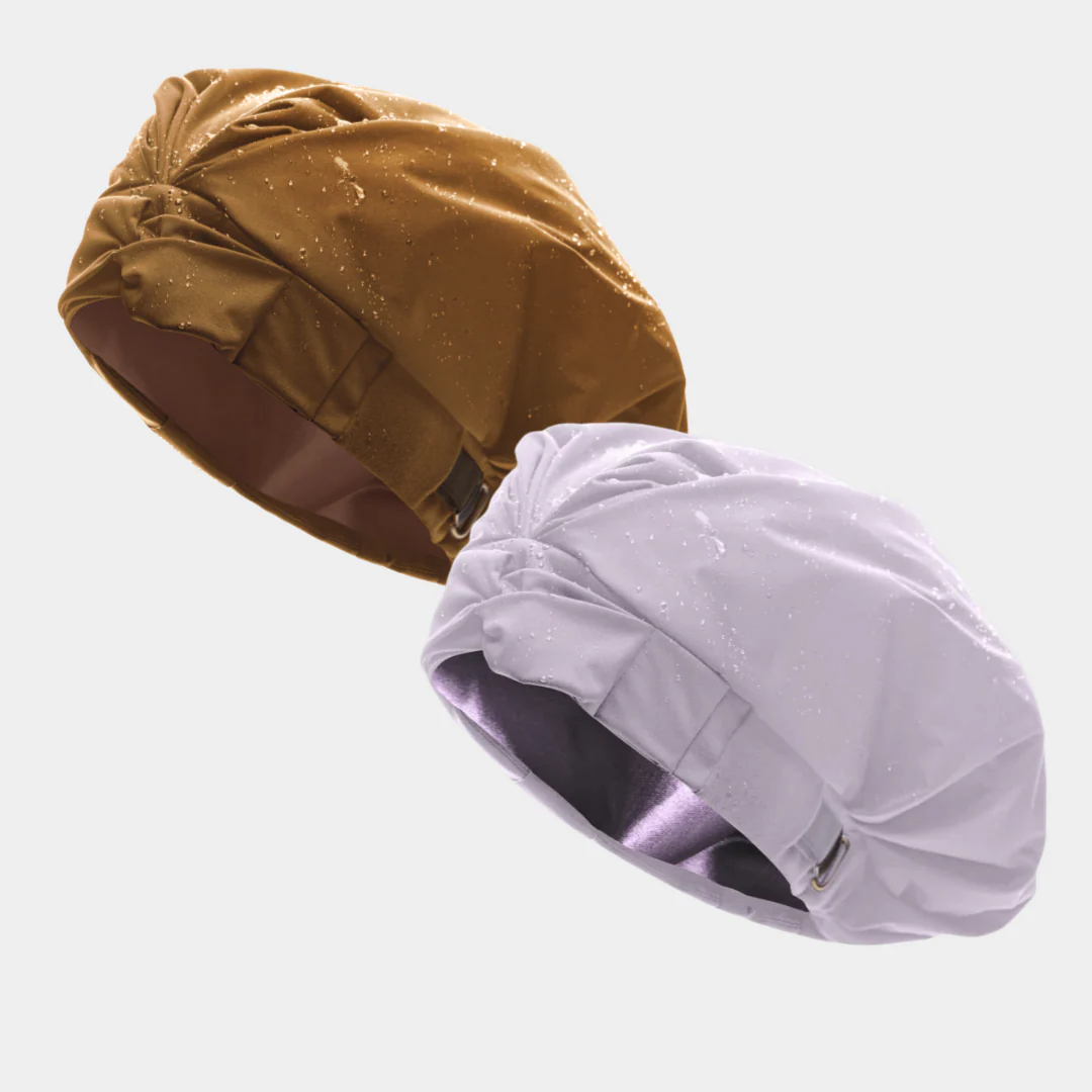 Hairbrella Satin-Lined Shower Cap - Bundle (2) - Image 47