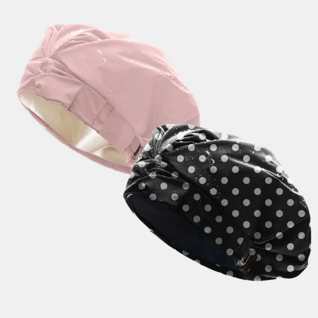 Hairbrella Satin-Lined Shower Cap - Bundle (2) - Image 54