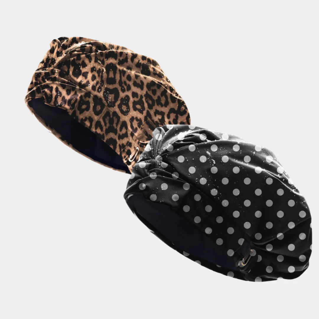 Hairbrella Satin-Lined Shower Cap - Bundle (2) - Image 60