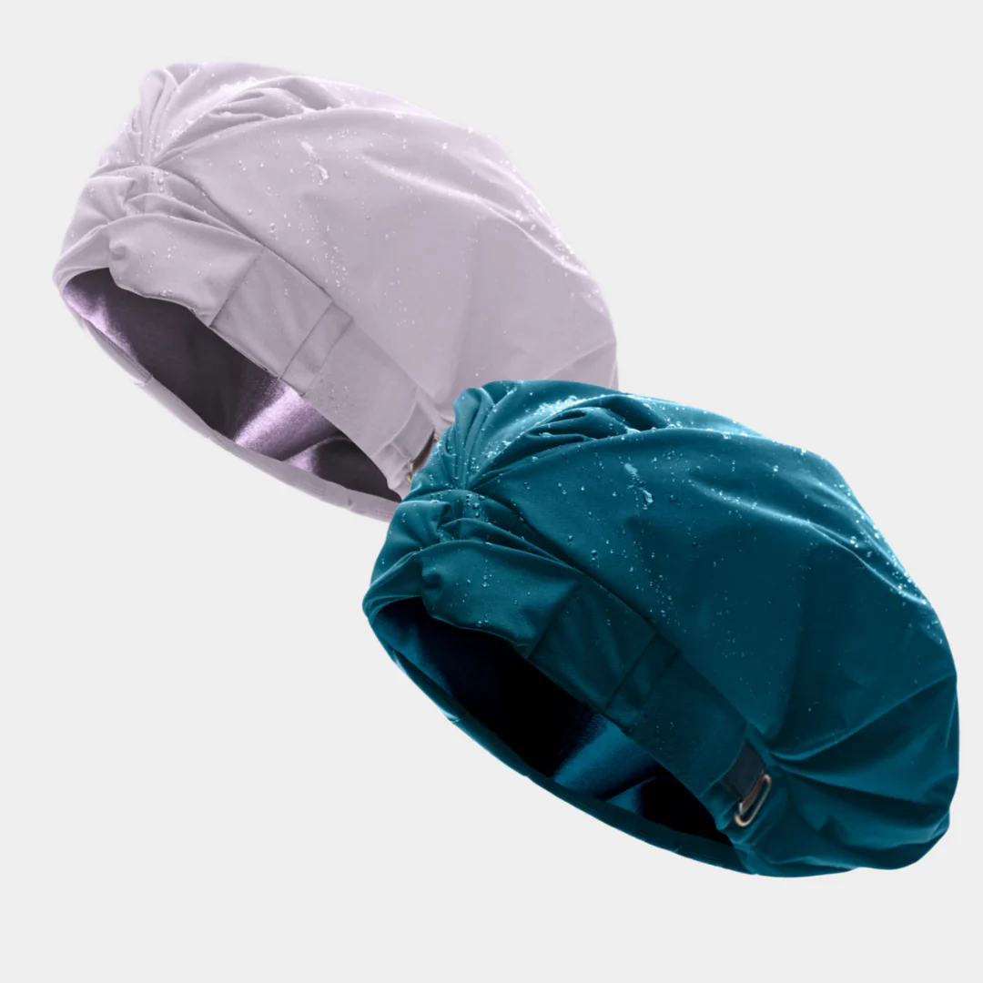 Hairbrella Satin-Lined Shower Cap - Bundle (2) - Image 88