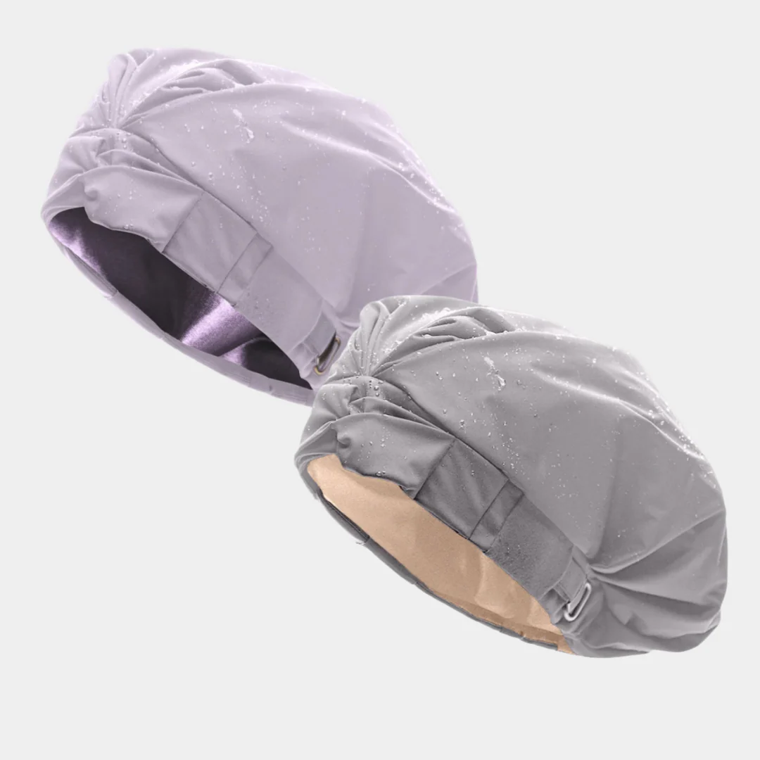 Hairbrella Satin-Lined Shower Cap - Bundle (2) - Image 91