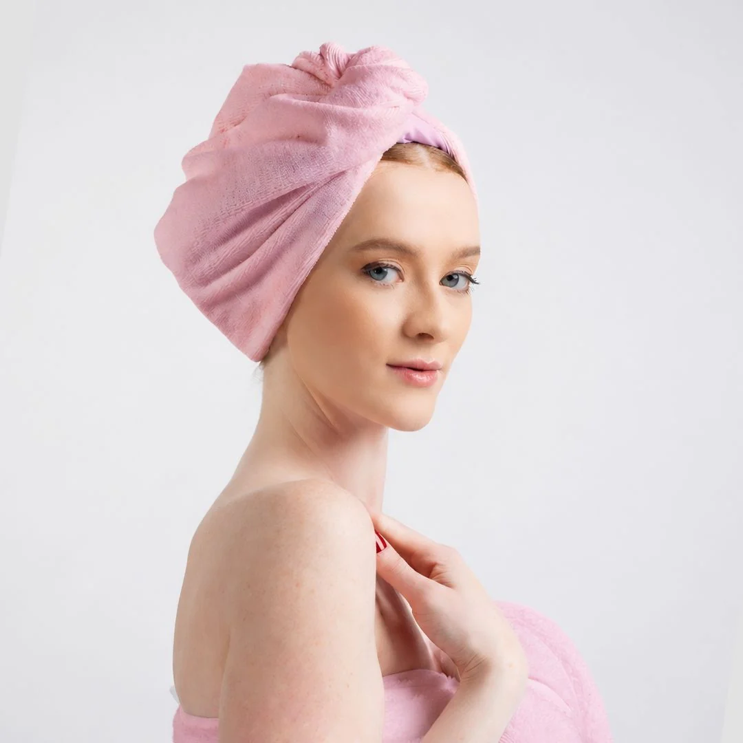 Hairbrella 2-in-1 Satin Twist Towel Turban, Bundle (2) - Image 13
