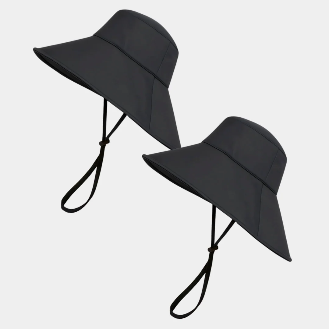 Hairbrella Waterproof, Satin-Lined, Wide Brim Sun Hat, Bundle (2) - Image 15